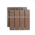 Cheap WPC 300x300mm decking tiles for outdoor use